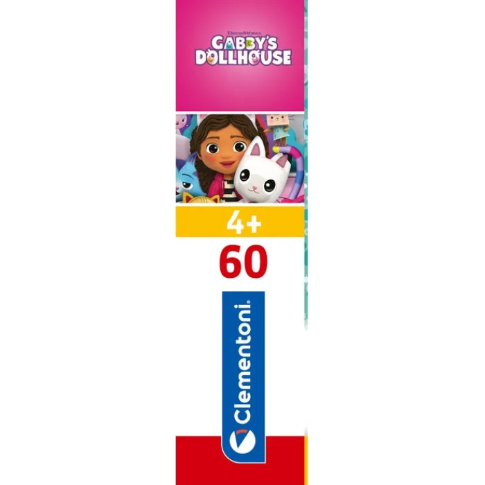Clementoni Cartes|Autres Personnages|Gabby Dollhouse - 60 pièces