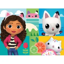 Clementoni Autres Personnages|Cartes|Gabby's Dollhouse - 30 pièces