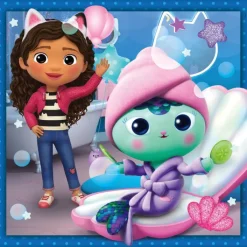 Clementoni Personnages Disney|Cartes|Gabby's Dollhouse - 3x48 pièces