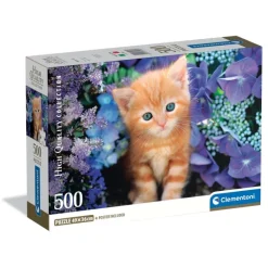 Clementoni Football|Vintage|Ginger Cat - 500 pièces
