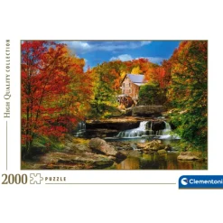 Clementoni Football|Vintage|Glade Creek Grist Mill - 2000 pièces