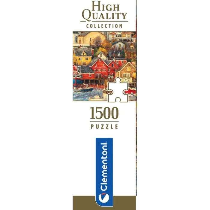 Clementoni Football|Vintage|Good Times Harbour - 1500 pièces