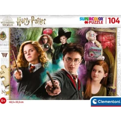 Clementoni Cartes|Harry Potter - 104 pièces