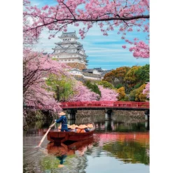 Clementoni Football|Vintage|Himeji Castle In Spring - 1000 pièces