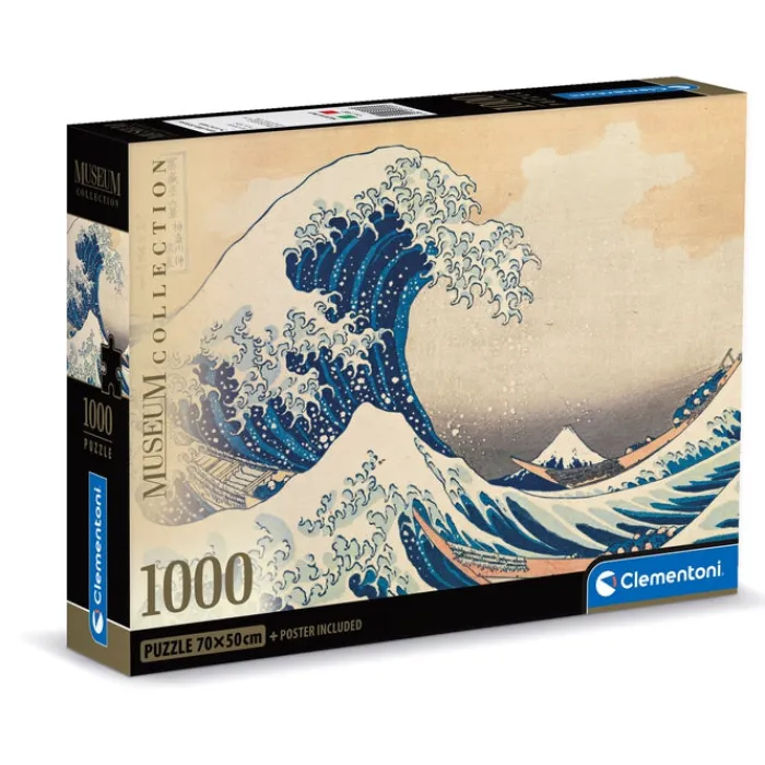 Clementoni Football|Vintage|Hokusai,