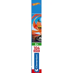 Clementoni Cartes|Autres Personnages|Hotwheels - 104 pièces
