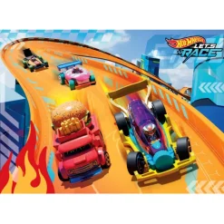 Clementoni Cartes|Autres Personnages|Hotwheels - 24 pièces