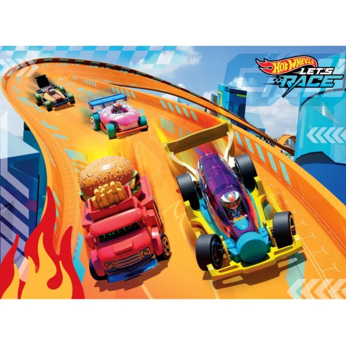 Clementoni Cartes|Autres Personnages|Hotwheels - 24 pièces