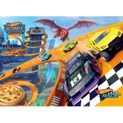 Clementoni Cartes|Autres Personnages|Hotwheels - 104 pièces