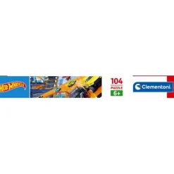 Clementoni Cartes|Autres Personnages|Hotwheels - 104 pièces