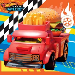 Clementoni Cartes|Autres Personnages|Hotwheels - 3x48 pièces