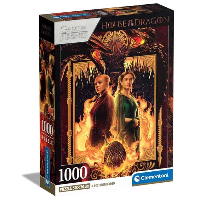 Clementoni Football|Vintage|House Of The Dragon - 1000 pièces