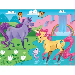 Clementoni Cartes|Illustrations|I Believe in Unicorns - 2x20 pièces