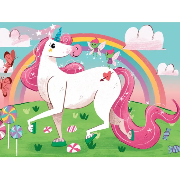 Clementoni Cartes|Illustrations|I Believe in Unicorns - 2x20 pièces