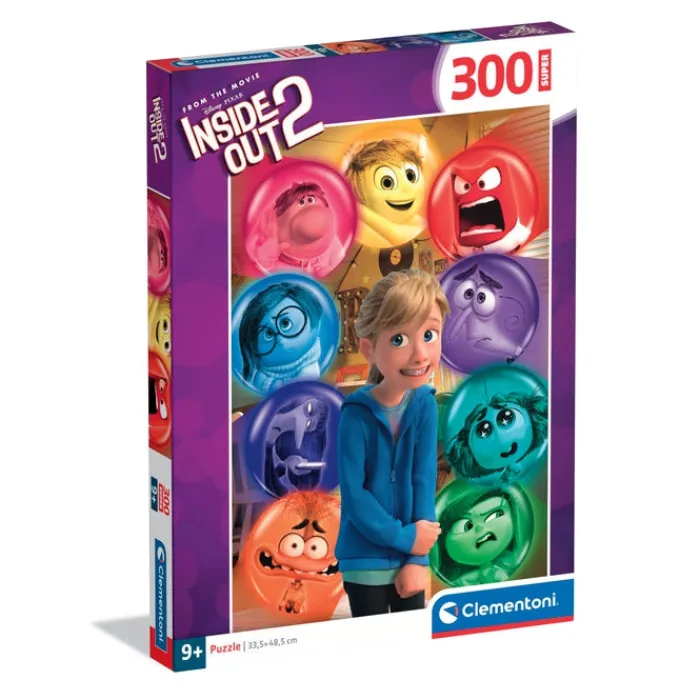 Clementoni Cartes|Personnages Disney|Inside Out 2 - 300 pièces
