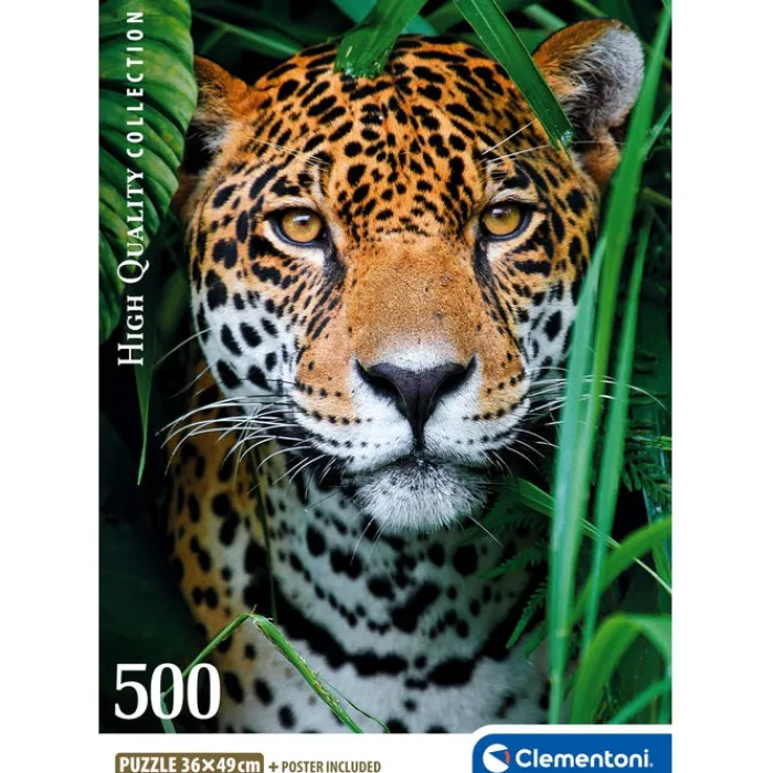 Clementoni Football|Vintage|Jaguar In The Jungle - 500 pièces