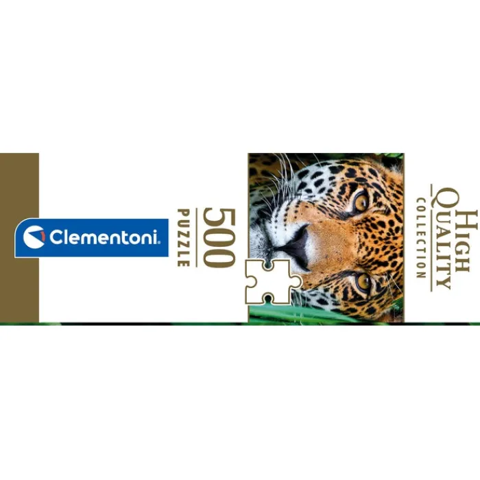 Clementoni Football|Vintage|Jaguar In The Jungle - 500 pièces