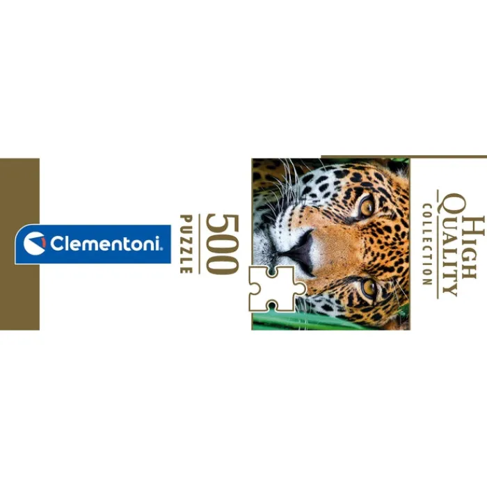 Clementoni Football|Vintage|Jaguar In The Jungle - 500 pièces