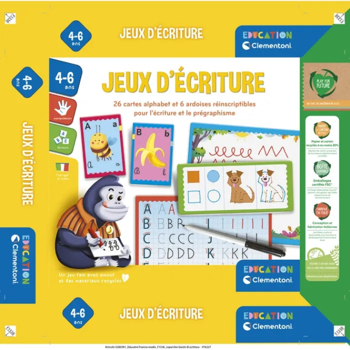 Clementoni Apprendre À Écrire|Jeux d'écriture