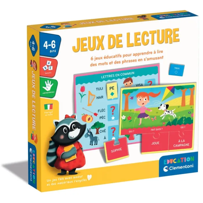 Clementoni L'Alphabet Et Les Mots|Jeux de lecture