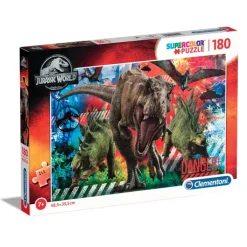 Clementoni Cartes|Autres Personnages|Jurassic World - 180 pièces