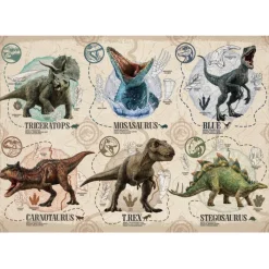 Clementoni Autres Personnages|Cartes|Jurassic World - 104 pièces