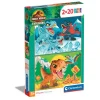 Clementoni Cartes|Animaux|Jurassic World - 2x20 pièces