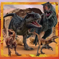Clementoni Cartes|Animaux|Jurassic World - 3x48 pièces