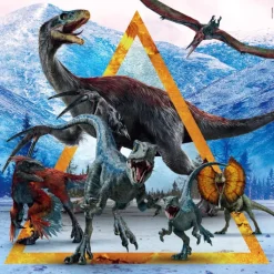 Clementoni Cartes|Animaux|Jurassic World - 3x48 pièces