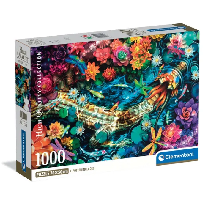 Clementoni Football|Vintage|Koi River - 1000 pièces