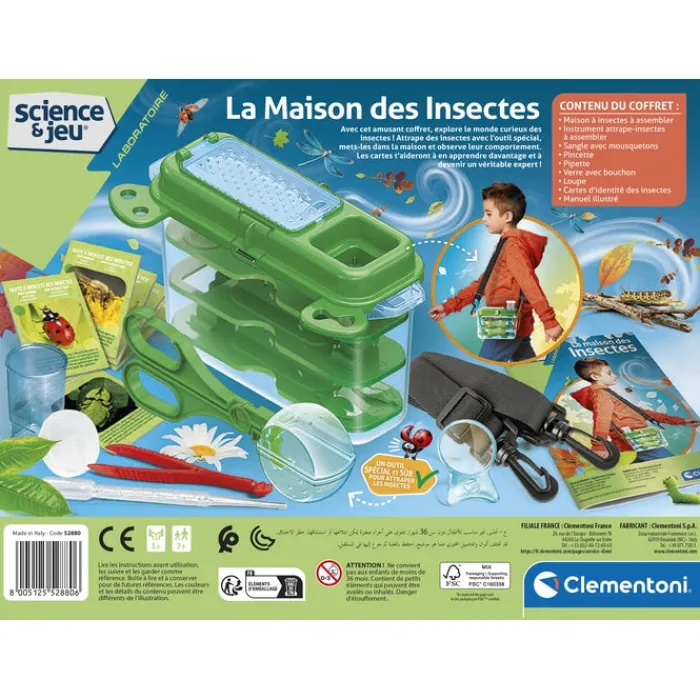Clementoni Science Classique|La maison des insectes