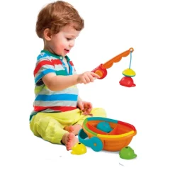 Clementoni Encastrables Et Empilables|La pêche à la ligne colorée
