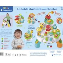 Clementoni Centres D'Activités|La table d'activités enchantée