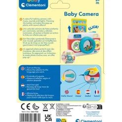 Clementoni Centres D'Activités|L'appareil photo de Bébé