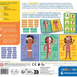 Clementoni Montessori|Le corps humain - Montessori