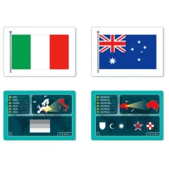 Clementoni Jeux Modernes|Le jeu des drapeaux