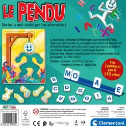 Clementoni Jeux Modernes|Le pendu