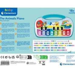 Clementoni Jouets Musicaux|Le piano des animaux