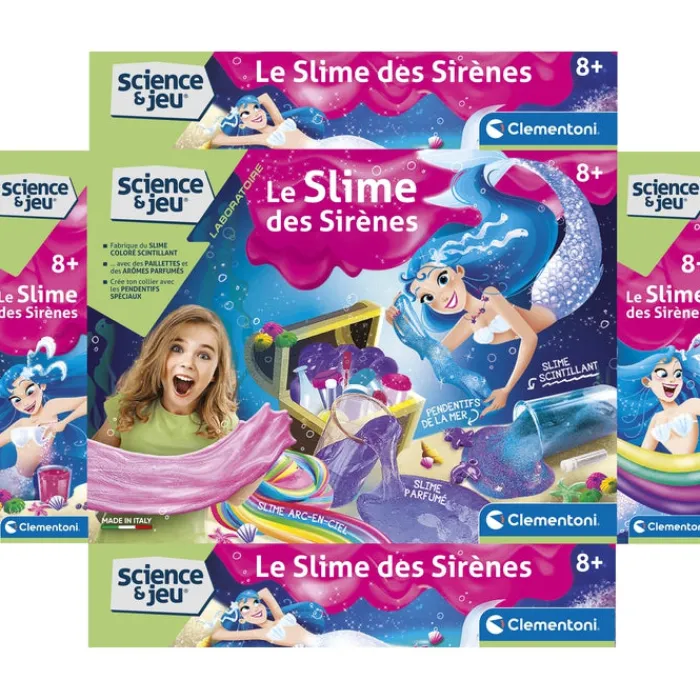 Clementoni Slime|Le slime des sirènes