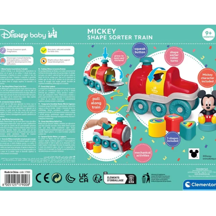 Clementoni Véhicules|Le train des formes de Mickey