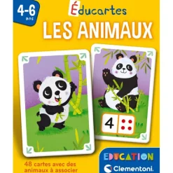 Clementoni Les Animaux|Les animaux - Éducartes