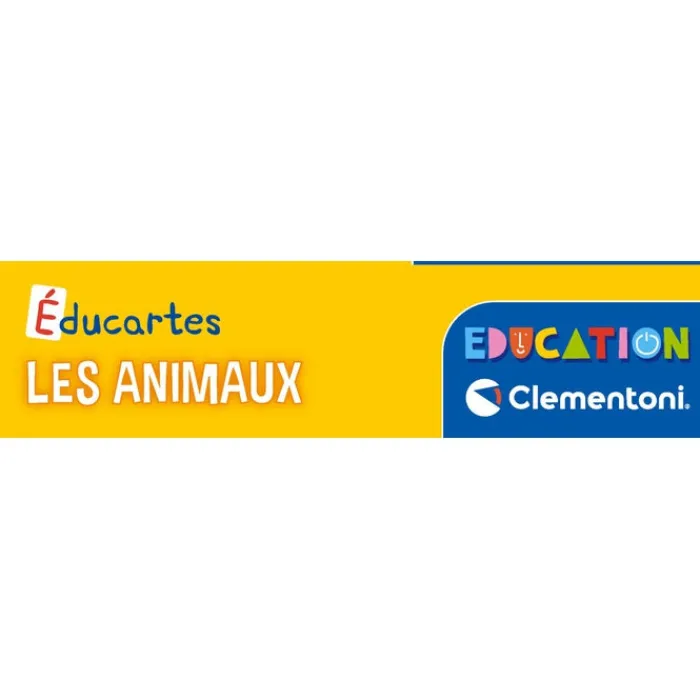 Clementoni Les Animaux|Les animaux - Éducartes