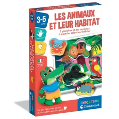 Clementoni Les Animaux|Les animaux et leur habitat