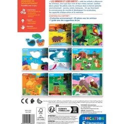 Clementoni Les Animaux|Les animaux et leur habitat