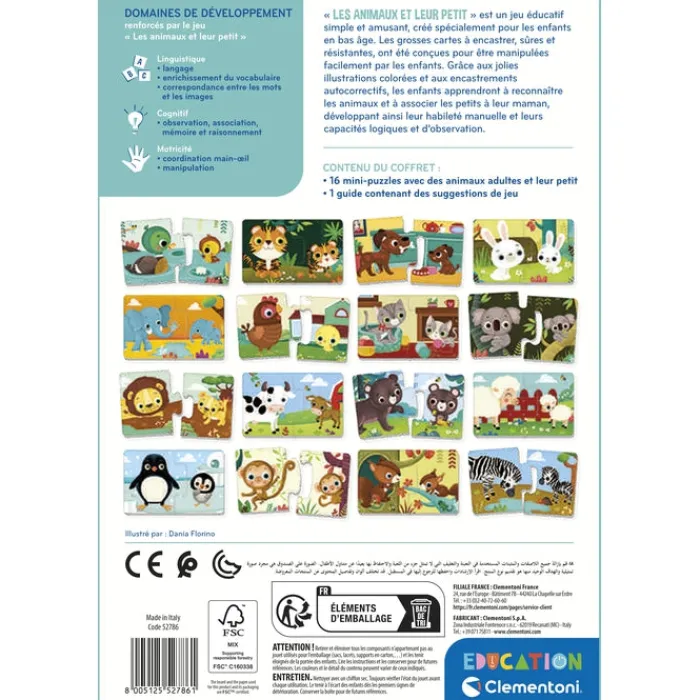 Clementoni Les Animaux|Les animaux et leur petit