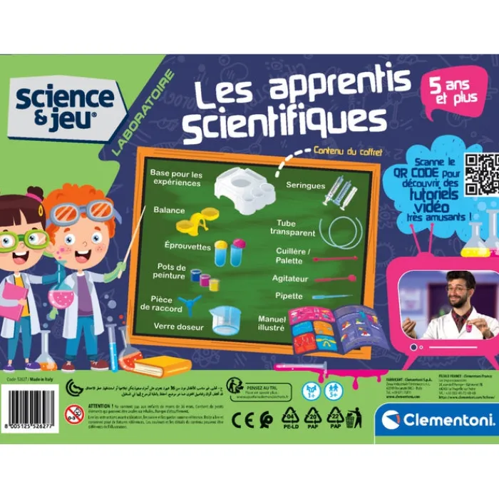 Clementoni Science Classique|Les apprentis scientifiques