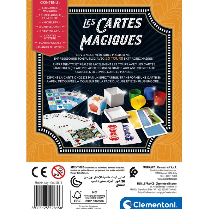 Clementoni Magie|Les cartes magiques