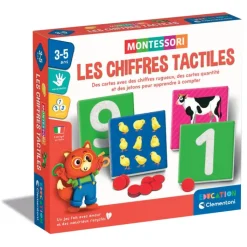Clementoni Montessori|Les chiffres tactiles - Montessori