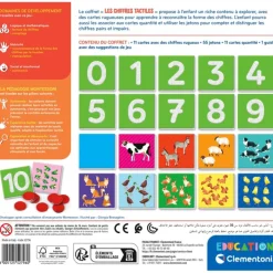 Clementoni Montessori|Les chiffres tactiles - Montessori