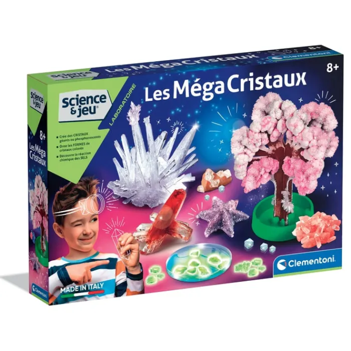 Clementoni Science Classique|Les méga cristaux